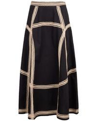 Ulla Johnson - Jupe Mi-Longue Norah À Coupe Évasée - Lyst