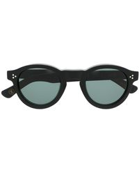 Lesca - Gaston Round-frame Sunglasses - Lyst