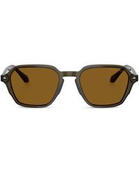 Giorgio Armani - Square-Frame Sunglasses - Lyst