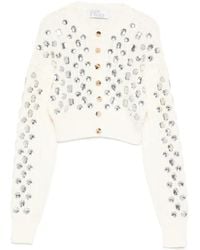 GIUSEPPE DI MORABITO - Embellished Button Cardigan - Lyst