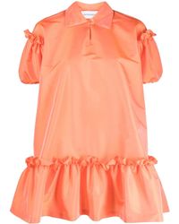Viktor & Rolf - Robe Courte À Manches Bouffantes - Lyst