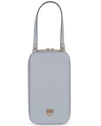 Pinko - Zip-Around Leather Smartphone Case - Lyst