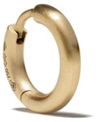 Le Gramme 18kt Brushed Yellow Gold 17/10g Bangle Earring - Metallic