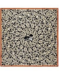 Bimba Y Lola - Anthracite Mushroom Kaleidoscope Scarf - Lyst