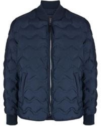 Michael Kors - Zip-up Quilted Bomber Jacket - Lyst