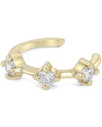 Zoe Chicco - Bijou D'Oreille Dash Orné De Diamants - Lyst