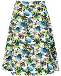 Amir Slama - Printed A-Line Skirt - Lyst