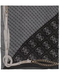 Guess - Sciarpa Con Stampa - Lyst