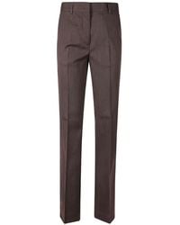 Grifoni - Pressed-Crease Tailored Trousers - Lyst
