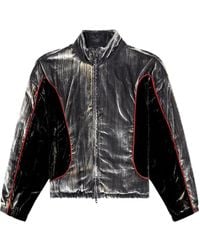 DIESEL - G-Riffin Zip-Up Padded Jacket - Lyst