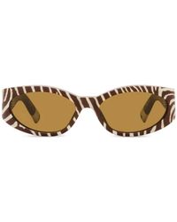 Jacquemus - X Linda Farrow Ovalo Sunglasses - Lyst