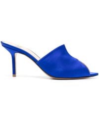 Francesco Russo - Slip-On Suede Sandals - Lyst