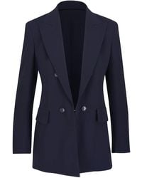 Akris - Lucia Double-Breasted Blazer - Lyst