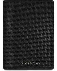 Givenchy - Braided-Leather Card Holder - Lyst