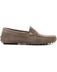 SCAROSSO - Michael Suede Drivers - Lyst