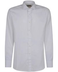 Canali - Cotton Shirt - Lyst