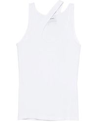 Halfboy - Canotta A Coste Con Dettaglio Cut-Out - Lyst