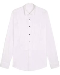 Fursac - Pleated Bib-Front Shirt - Lyst