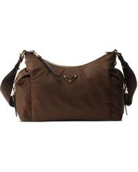 Prada - Borsa A Spalla Explore Imbottita Grande - Lyst