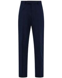 Ferragamo - Cotton Blend Chinos - Lyst