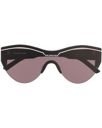 Balenciaga - Ski Cat-eye Frame Sunglasses - Lyst