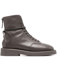 Marsèll - Lace-up Leather Boots - Lyst