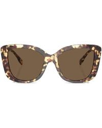 Tory Burch - Miller Oversize-Frame Sunglasses - Lyst