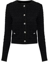 Alessandra Rich - Buttoned Embellished Jacket - Lyst