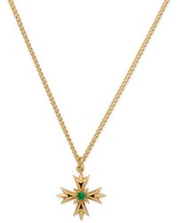 Emanuele Bicocchi - Crest Crystal Necklace - Lyst