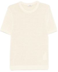 Sandro - Fine Knit T-Shirt - Lyst