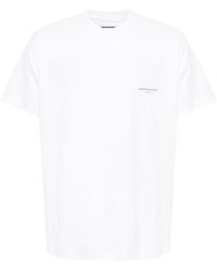 WOOYOUNGMI - T-shirt en coton à logo imprimé - Lyst
