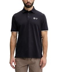 Guess - X North Sails Logo-Print Tipped Polo Shirt - Lyst