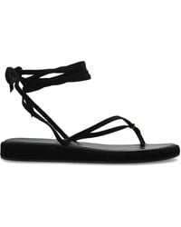 Tory Burch - Suede Sandals - Lyst