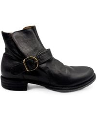 Fiorentini + Baker - Eternity Buckle-Fastening Leather Ankle Boots - Lyst