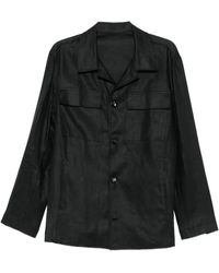 Michael Coal - Flap-Pocket Button-Up Jacket - Lyst