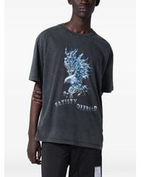 Satisfy - Mothtech Graphic-Print T-Shirt - Lyst