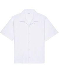Givenchy - Overhemd Met Omkeerbare Kraag En Korte Mouwen - Lyst