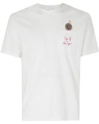 MC2 Saint Barth - Austin Embroidered-Pocket T-Shirt - Lyst