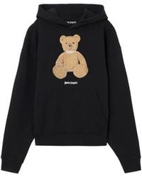 Palm Angels - Bear Cotton Hoodie - Lyst