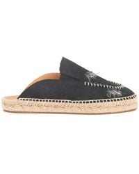 Maison Margiela - Embroidered Espadrille Mules - Lyst