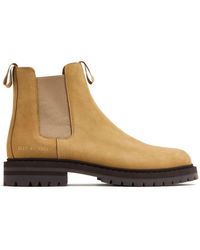 Common Projects - Suede Chelsea Boots - Lyst