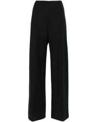 Vince - High-Waist Straight-Leg Trousers - Lyst