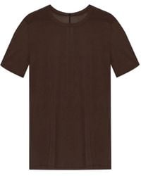 Rick Owens - Seam-Detail T-Shirt - Lyst