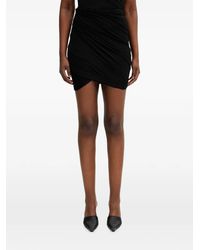 Rick Owens - Minijupe Luna À Fronces - Lyst