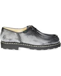 Paraboot - Michael Lace-Up Moccasin Derby Shoes - Lyst