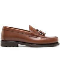 Brunello Cucinelli - Tasselled Leather Loafers - Lyst