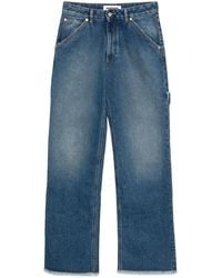 DARKPARK - Frayed-Hem Carpenter Jeans - Lyst