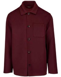 Kiton - Button-Up Shirt Jacket - Lyst