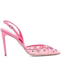 Rene Caovilla - 105Mm Cinderella Pumps - Lyst