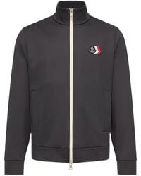 Moncler - Chaqueta Con Parche Del Logo - Lyst